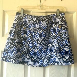 Lilly Pulitzer Madison skort in Beckon Blue Oh My Cod print